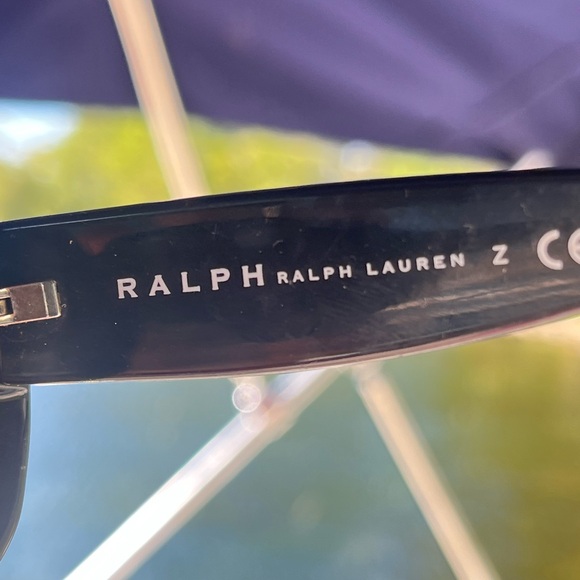 Ralph Lauren Black Sunglasses Bedazzled By An 11 Year Old Saving For College